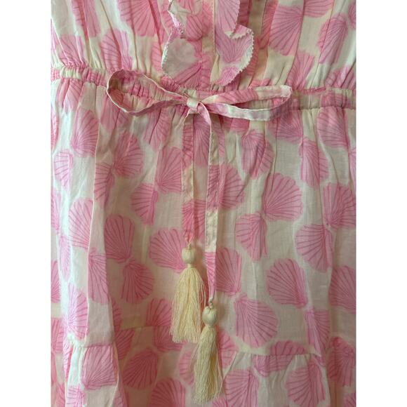 Mer St. Barth NWT Shell Beach Pink Giselle Mini Dress Size XS - Picture 9 of 11